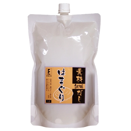 素材調味だし はまぐり パッケージ