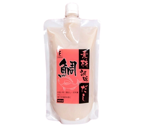 素材調味だし 鯛 の商品パッケージ