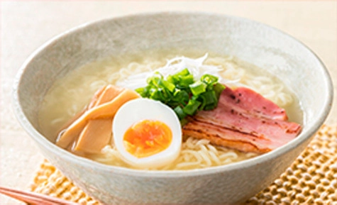 鯛だしのラーメン