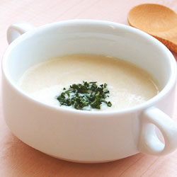 冷製豆乳スープ