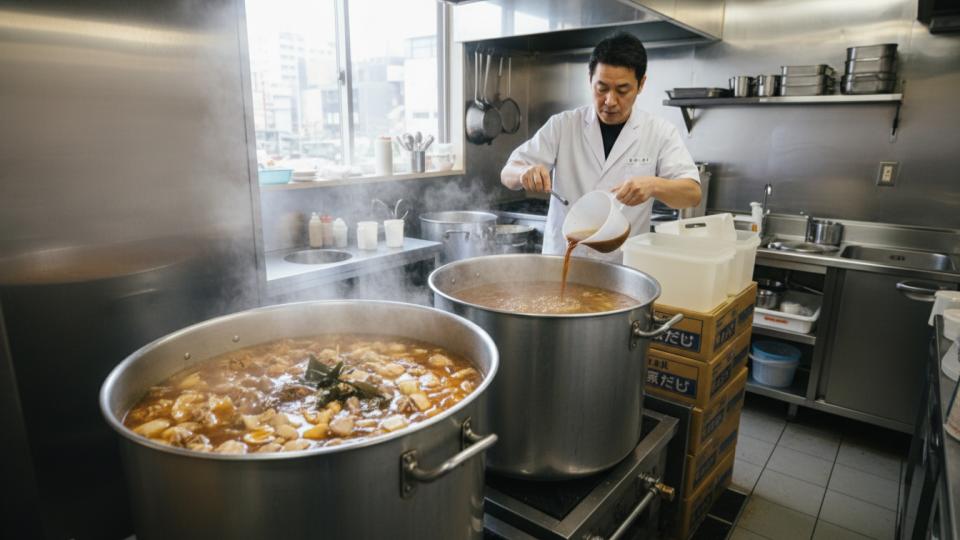 ラーメン店が業務用のだしを選ぶ理由